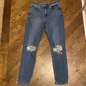 American eagle ripped jeans